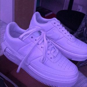 White jester Air Force 1’s   NIKE